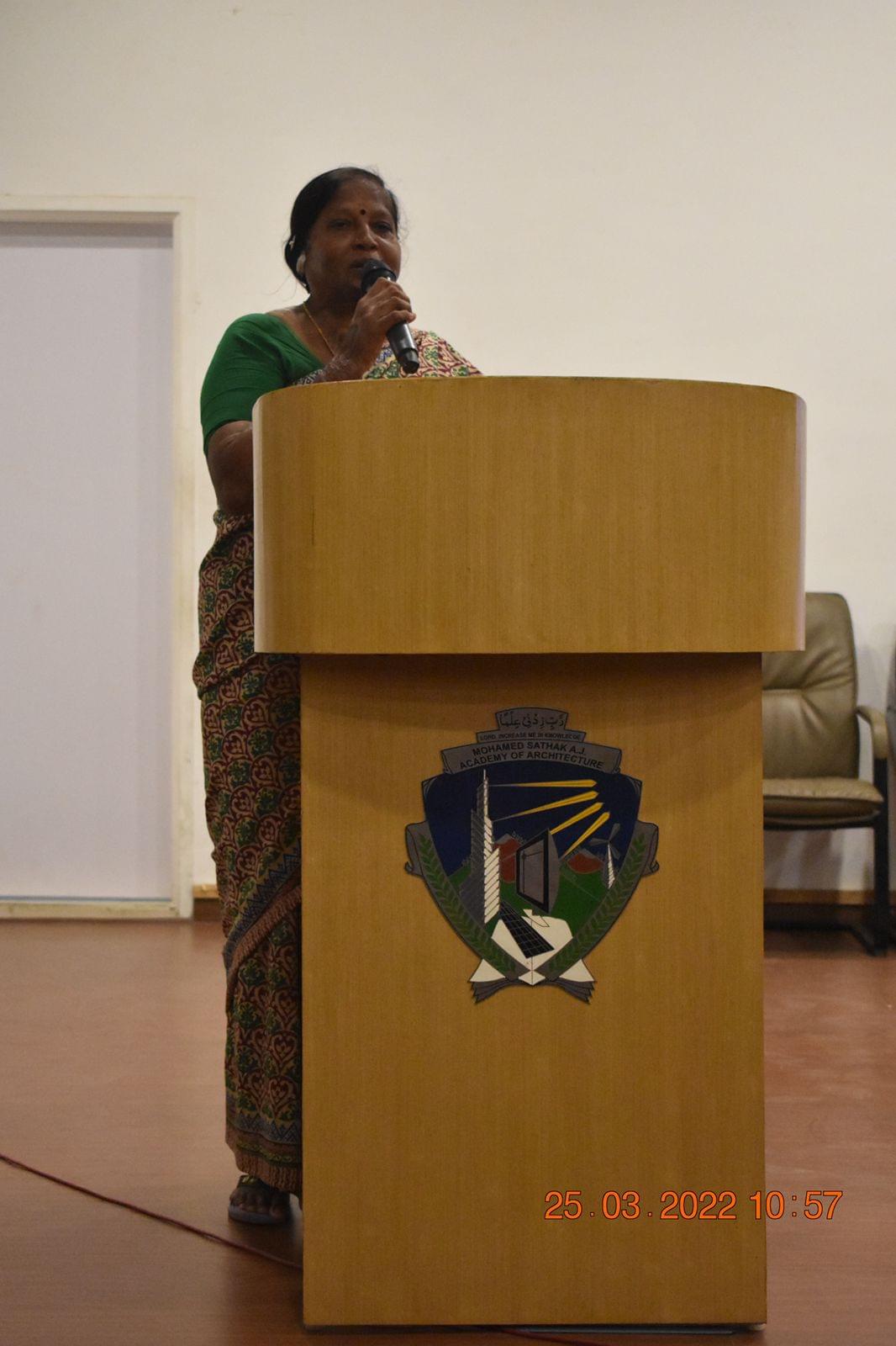 Mohamed Sathak AJ Academy of Architecture Chennai Special Event photo 25